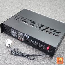 650Wx2 純後級功放機 PA音樂/公共廣播/背景音樂/定壓擴音器/ 高音清晰,低音低沉有彈性力度好.低噪音三級變速風扇,特有的內部溫度補償電路