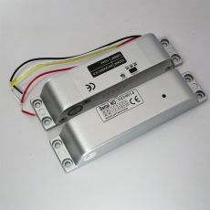 中型 磁感式電插鎖 12V 4線 明安裝 戶外 2件-1對套裝 