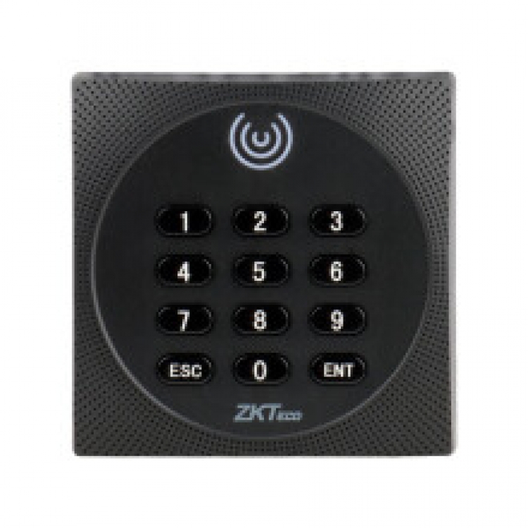 ZKTeco/中控 KR602E-ID 門禁拍卡控制面板 ID識別+密碼控制鍵盤 LED顯 示射頻卡門禁讀卡器 簽到感應接收面板 連接主機板/電門開閉系統