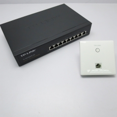 TP-Link 無線面板式AP1200M千兆雙頻2.4G/5.8GWIFI 直接連接Router POE WIFI蘇面 