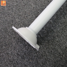 筒型戶外水鏡頭鋁合金架 30-60cm吊裝/直裝/牆裝支架 閉路電視鏡頭支架 鏡位左右旋轉調整方向 磨砂白色