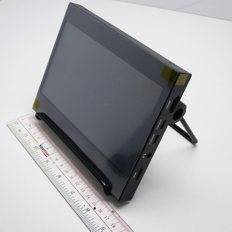 7寸 16比9 IPS液晶屏 工業顯示器 嵌入式/座/掛牆 內置喇叭 金屬外殼 薄身型設計 LCD Monitor VGA,HDMI