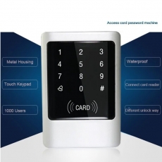 輕觸式防爆款 金屬門禁機 拍卡 密碼 控制鍵盤 電門開閉系統 防水