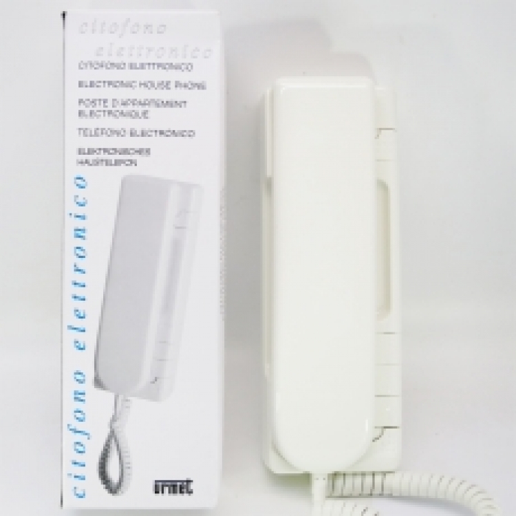 Urmet 聽筒式 樓宇對講機 室內音訊對講機 1開閘按鈕 6芯接