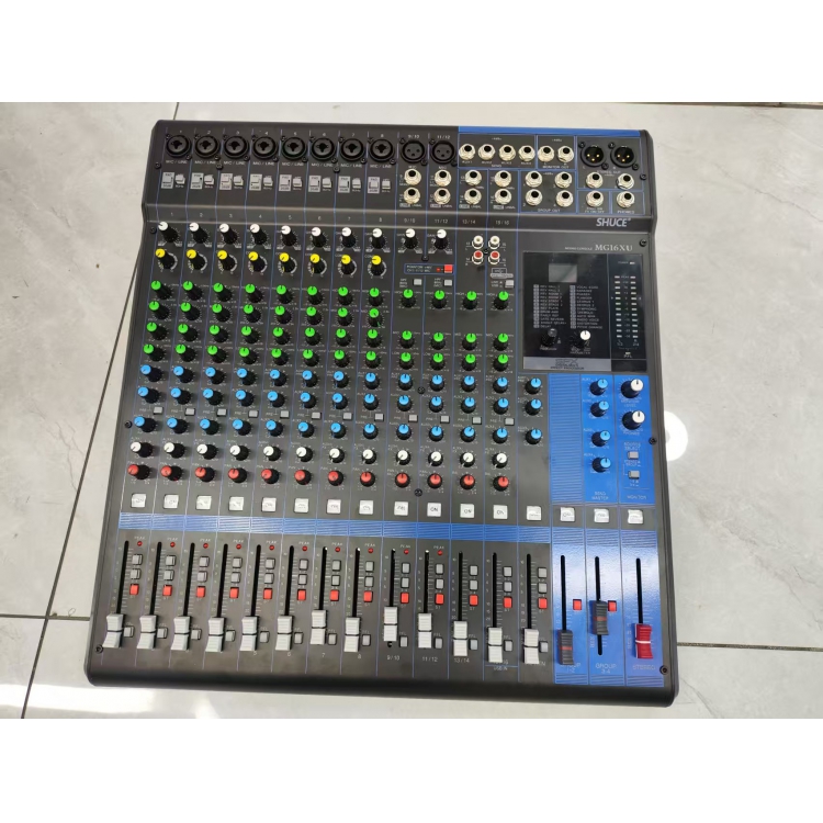 SHUCE MX-12XU 前置混響器12路混音器調音台 K歌前置