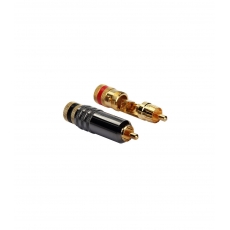 RCA Connector 梅花頭或蓮花頭 	
模擬音訊和視訊訊號的電連接器 2腳位圓形連接器 焊錫坑